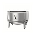 Masuria Wild Alpha 800 Smokeless Fire Pit – Silver - Hog the Oven