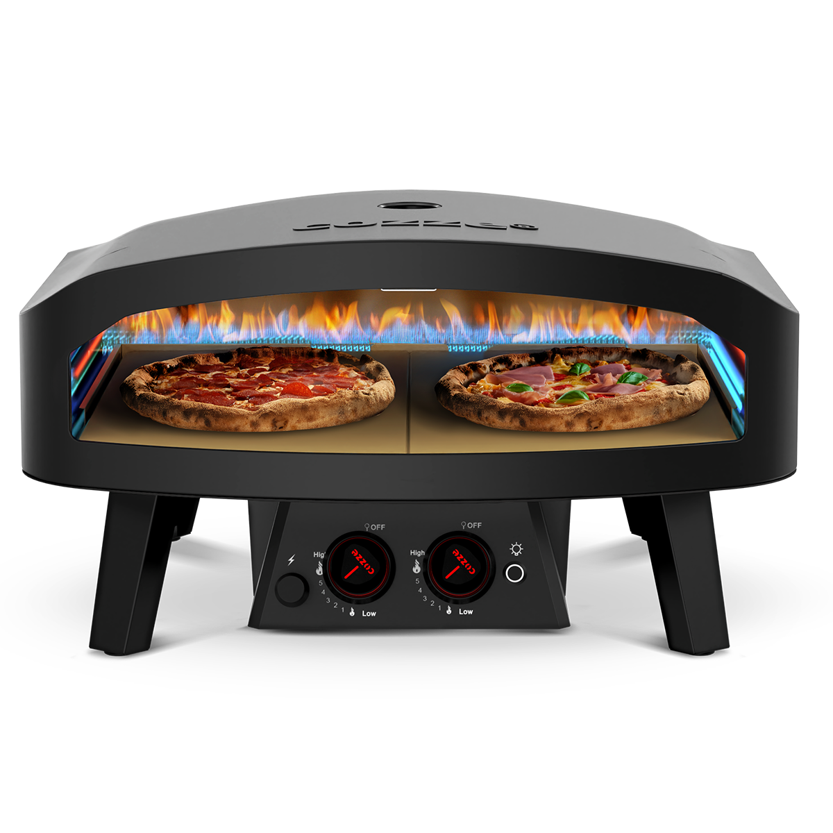 Cozze 24" Gas Pizza Oven Black Edition - Hog the Oven