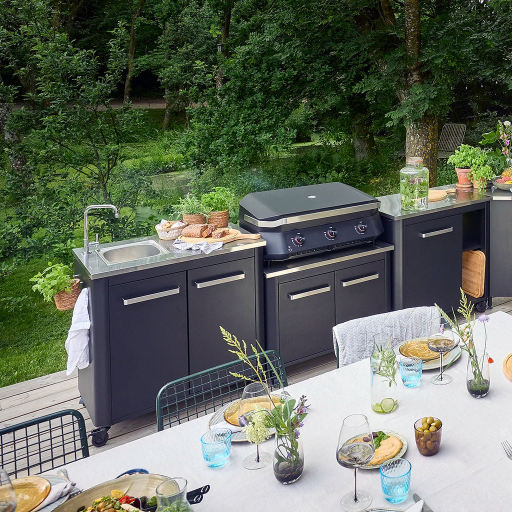 Cozze Outdoor Kitchen 90 for BBQ - Hog the Oven