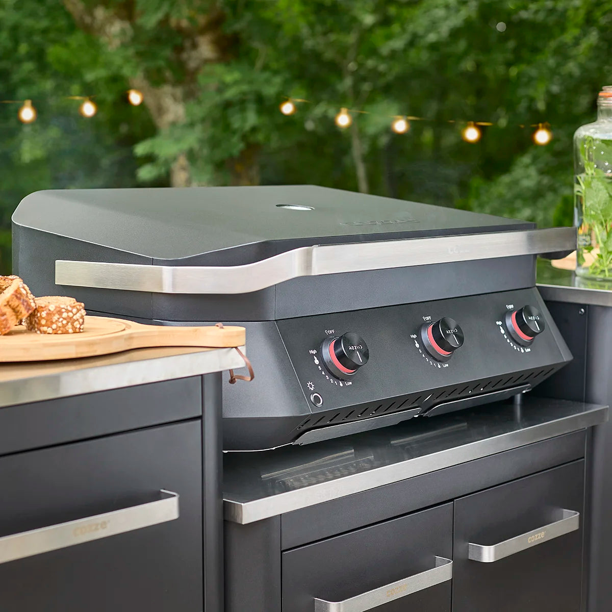 Cozze Outdoor Kitchen 90 for BBQ - Hog the Oven