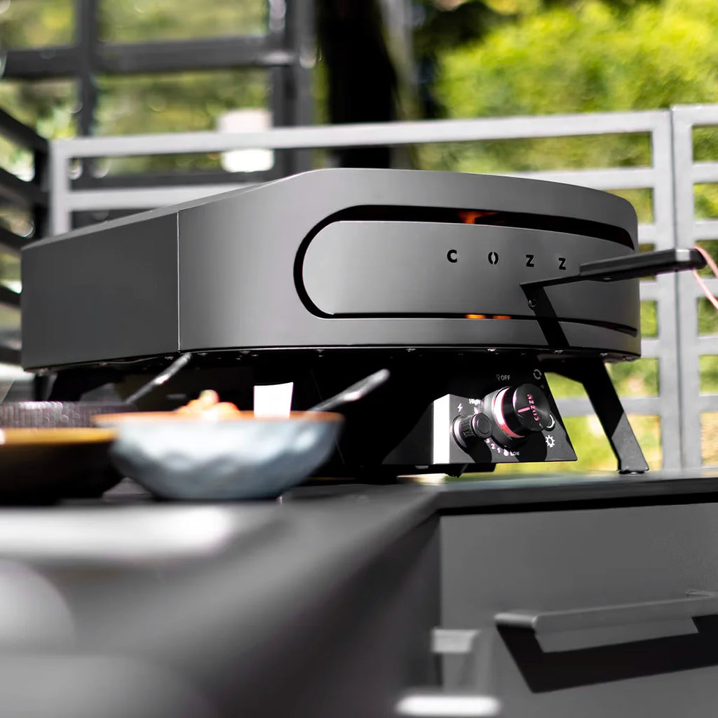Cozze 17" Rotate Gas Pizza Oven Black Edition - Hog the Oven