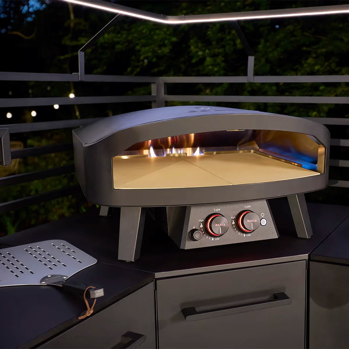 Cozze 24" Gas Pizza Oven Black Edition - Hog the Oven