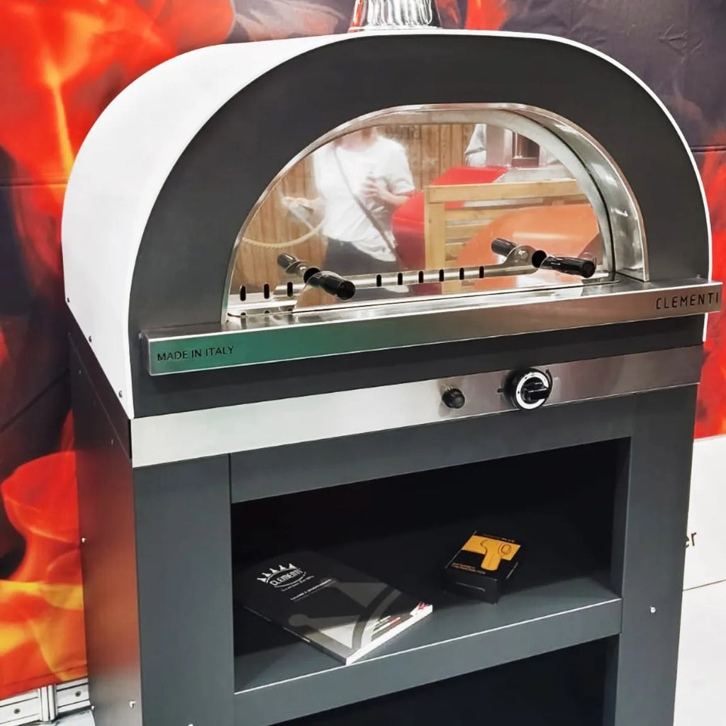 Clementi Gold gas pizza oven - Hog the Oven