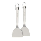 Premium set of 2 plancha spatulas - Hog the Oven