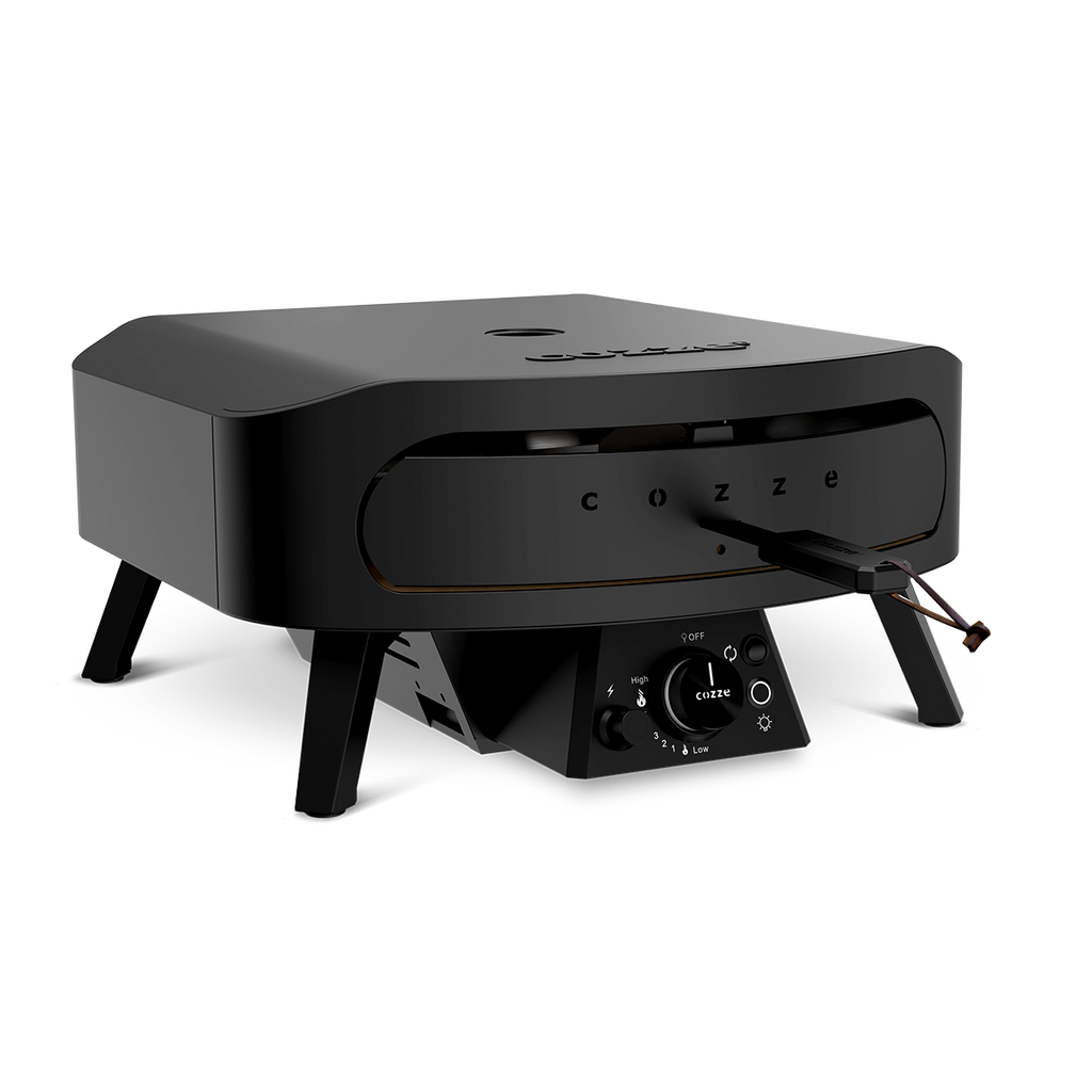 Cozze 17" Rotate Gas Pizza Oven Black Edition - Hog the Oven