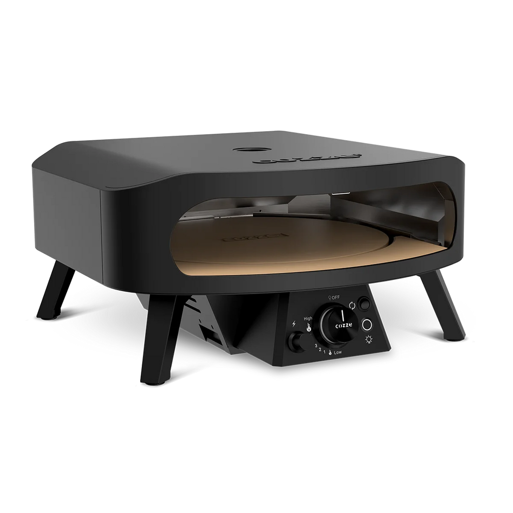 Cozze 17" Rotate Gas Pizza Oven Black Edition - Hog the Oven