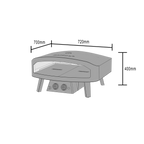 Cozze 24" Gas Pizza Oven Black Edition - Hog the Oven