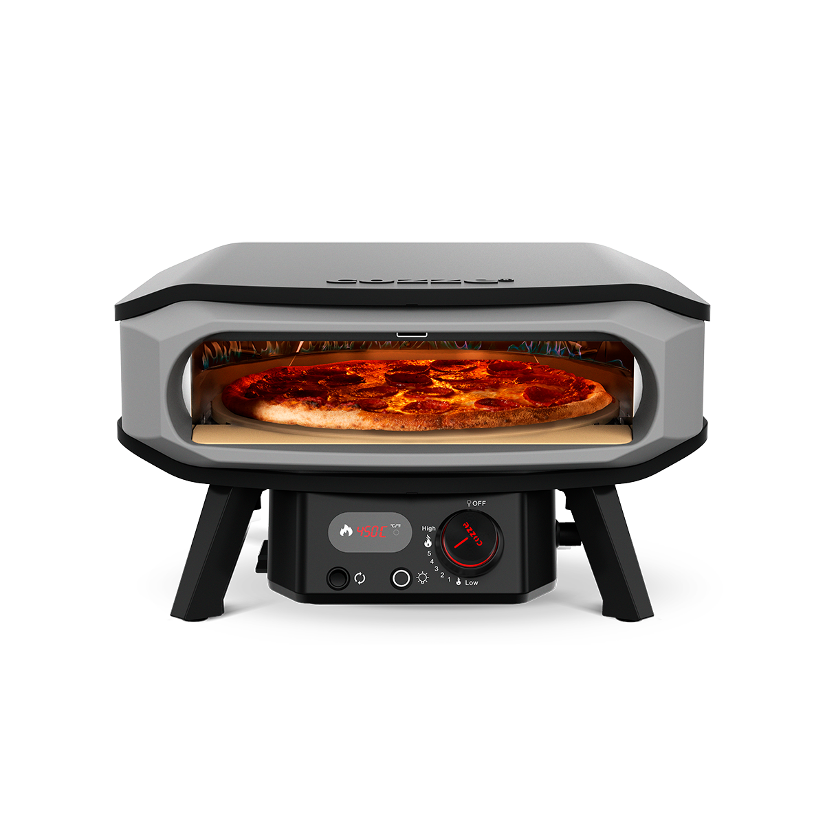 Cozze 17" Premium Rotate Gas Pizza Oven - Hog the Oven