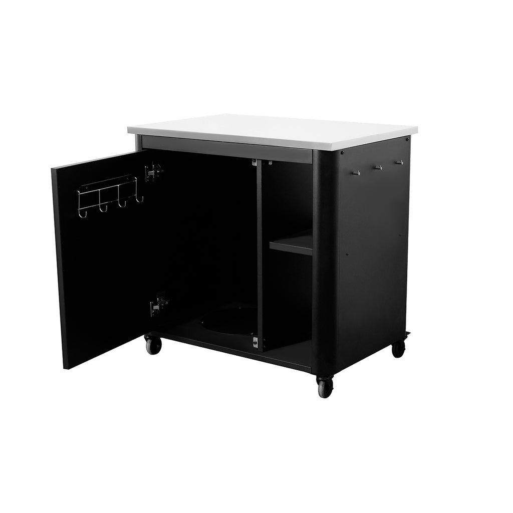 Cozze Outdoor Kitchen 90 with Open Shelf - Hog the Oven