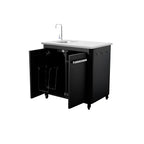 Cozze Outdoor Kitchen 90 with Sink - Hog the Oven
