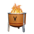 Masuria Wild Alpha 600 Smokeless Fire Pit – Corten Steel - Hog the Oven