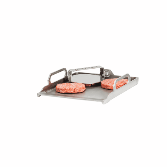 GrillSymbol Burger Press and Plancha Set Inox - Hog the Oven