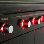HALMO 4 Burner Built-in Gas Barbecue