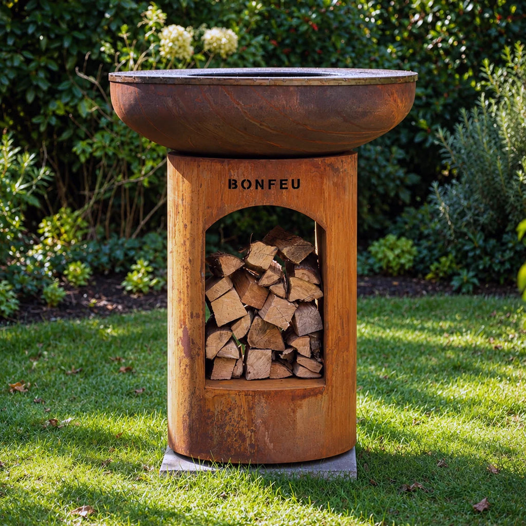 BonFeu BonBiza Open Fire Bowl and Plancha