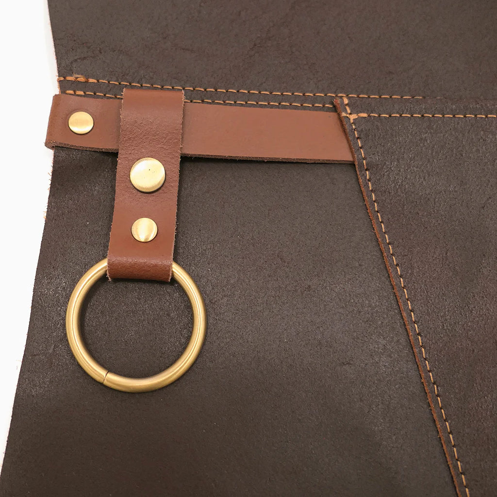 BonFeu Leather Apron - Hog the Oven