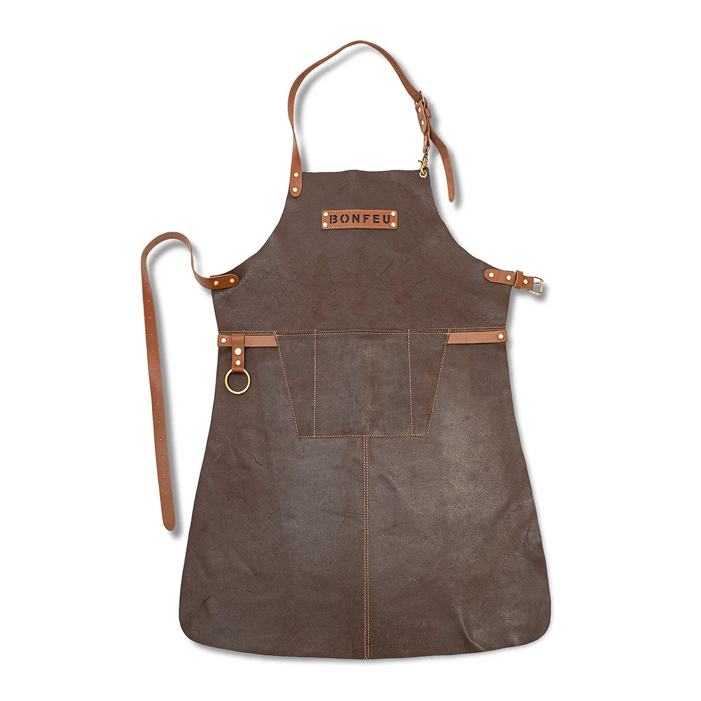 BonFeu Leather Apron - Hog the Oven