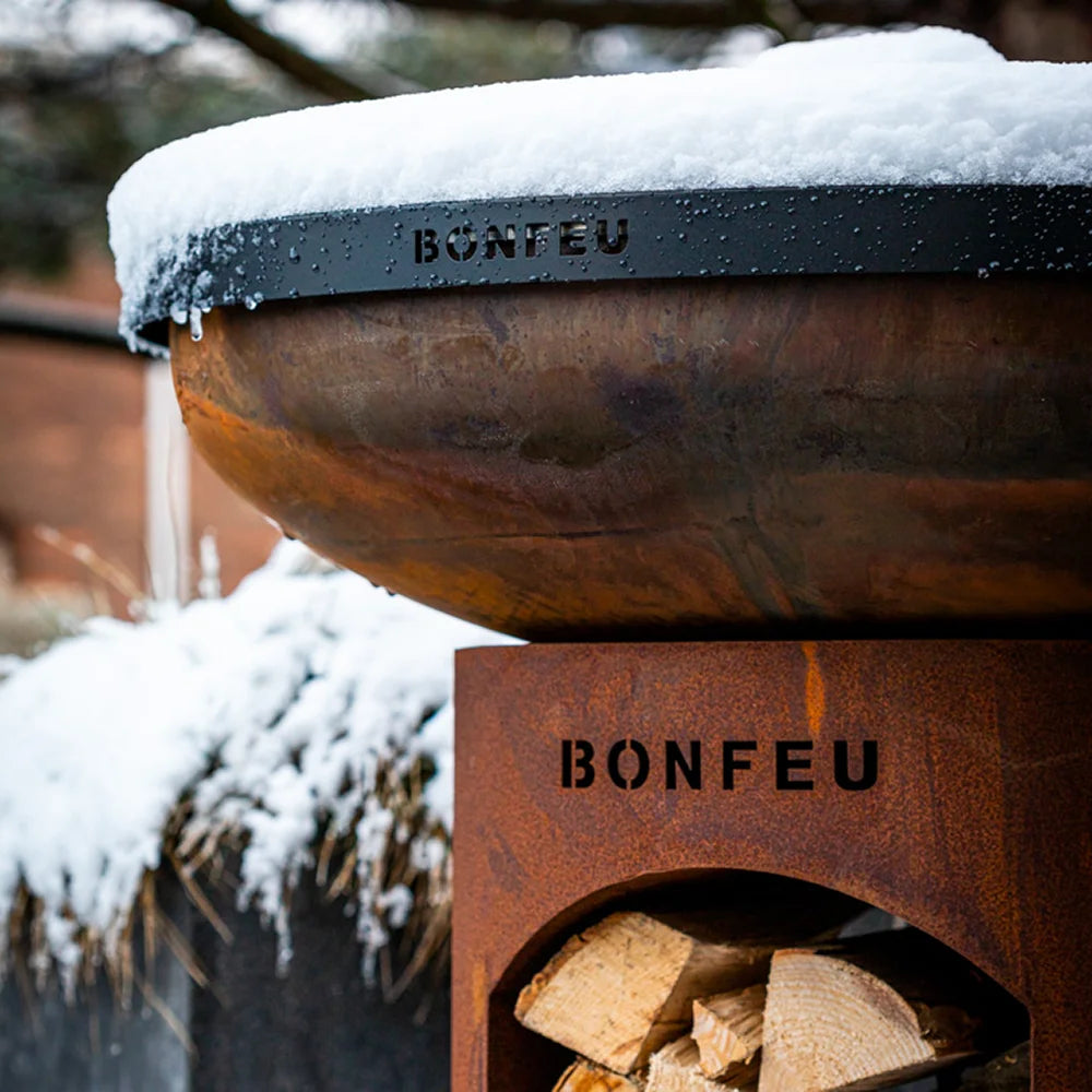 BonFeu BonBiza Open Fire Bowl and Plancha