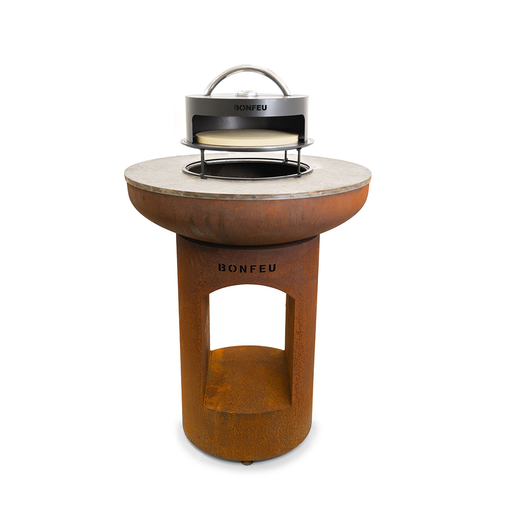 BonFeu BonBiza Open Fire Bowl and Plancha