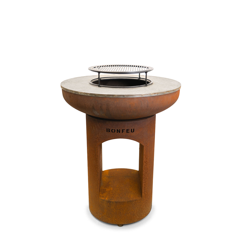 BonFeu BonBiza Open Fire Bowl and Plancha