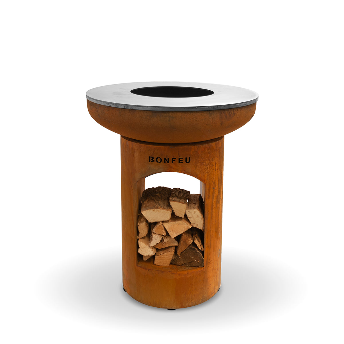 BonFeu BonBiza Open Fire Bowl and Plancha