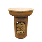 BonFeu BonTeak Table Top - Hog the Oven