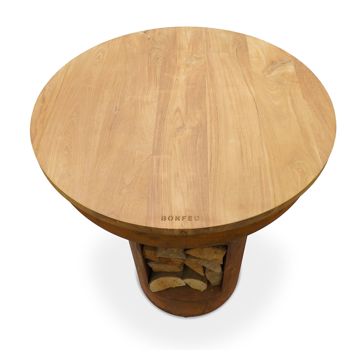 BonFeu BonTeak Table Top - Hog the Oven