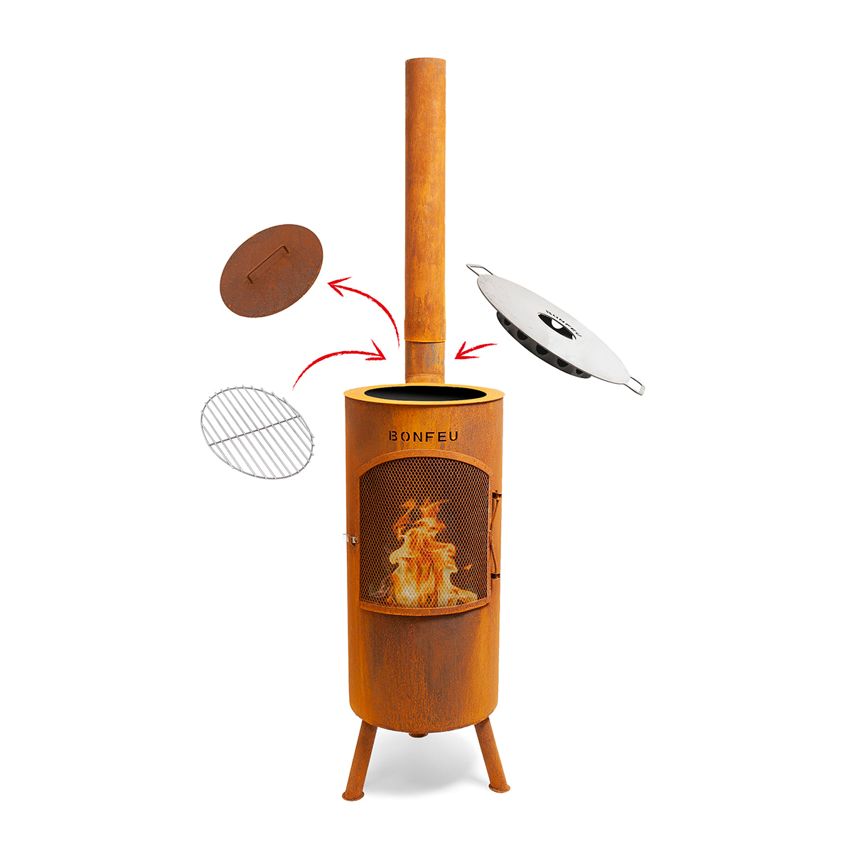 BonFeu BonTino Outdoor Fireplace