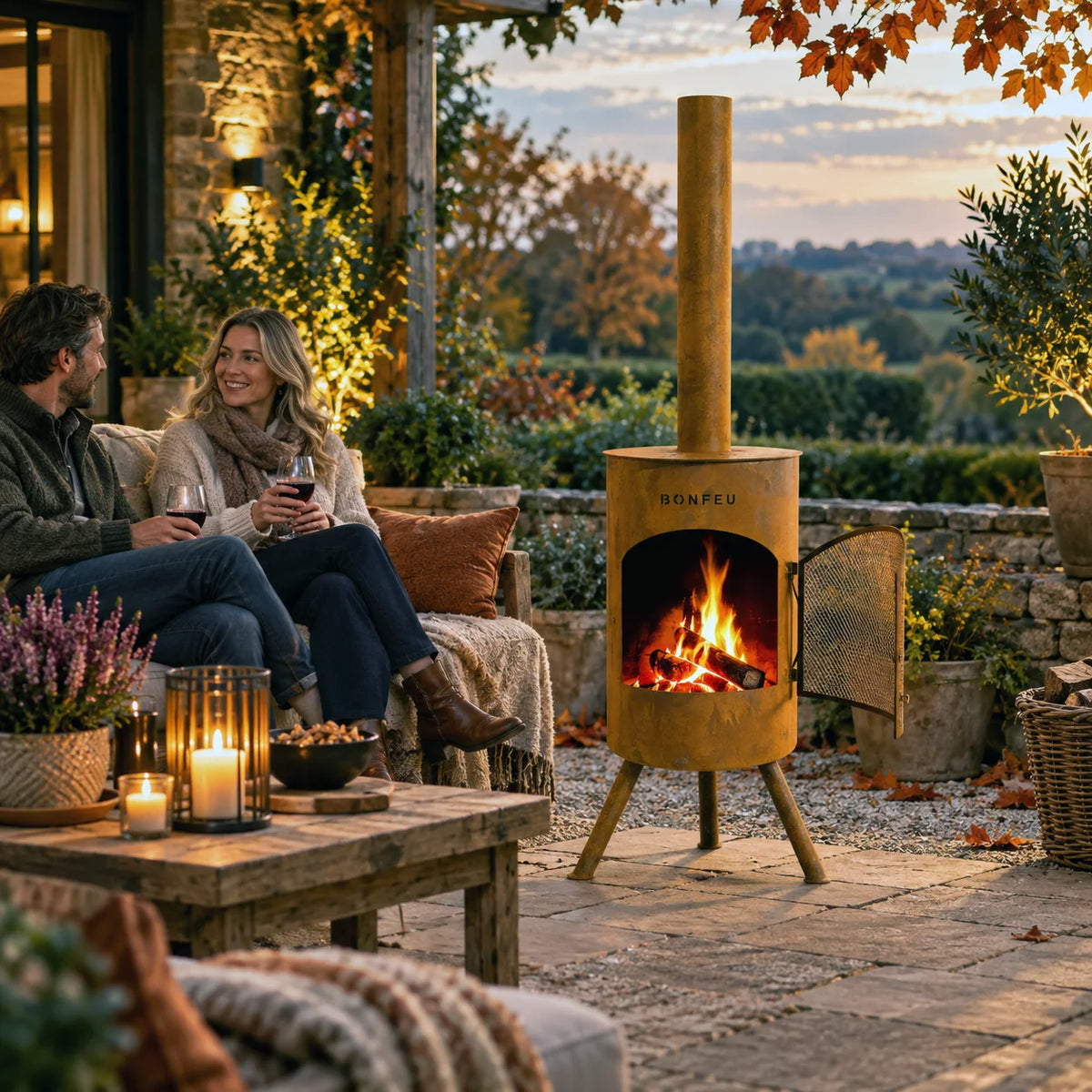 BonFeu BonTon Outdoor Fireplace