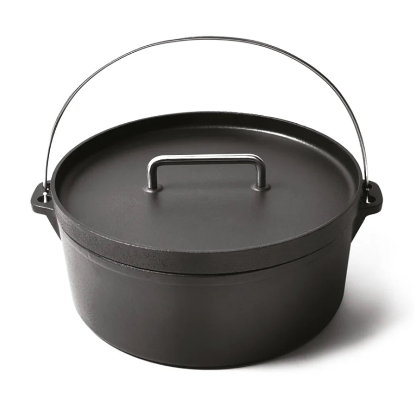 HALMO PLATFORM Cast Iron Casserole Pot