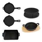 Igneus Cast Iron Cookware Ultimate Bundle - Hog the Oven