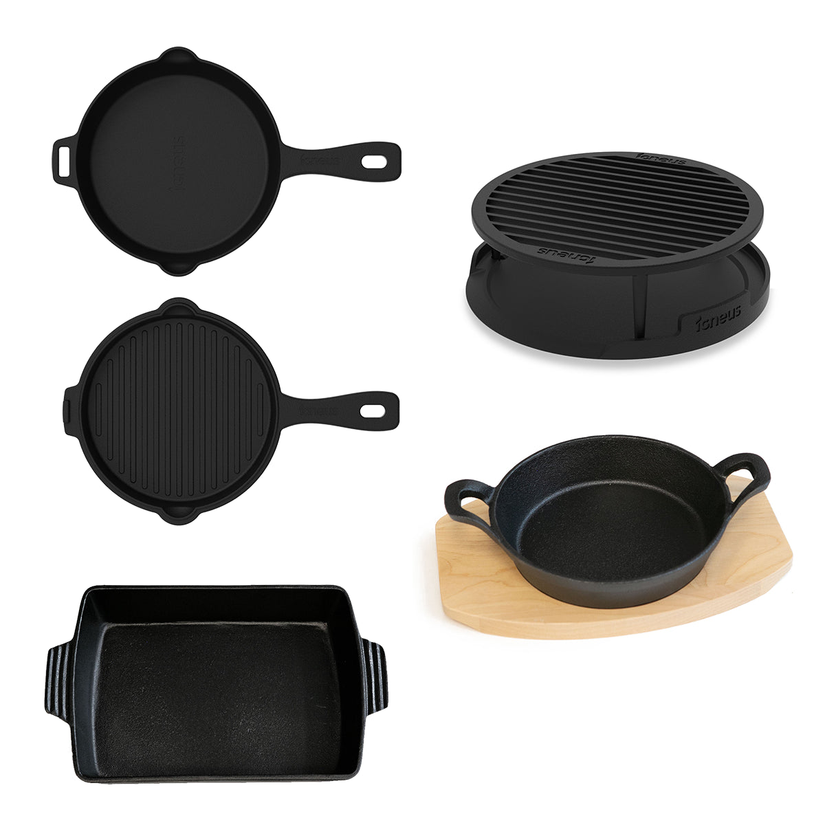 Igneus Cast Iron Cookware Ultimate Bundle - Hog the Oven