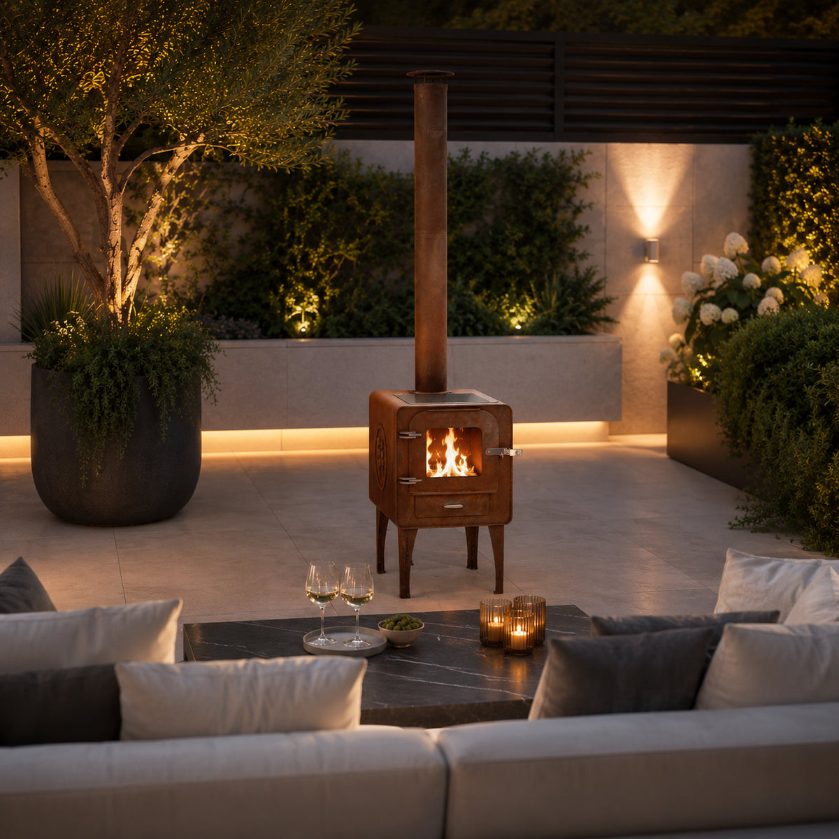 GrillSymbol Amigo Outdoor Fireplace - Hog the Oven