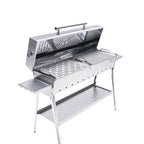 GrillSymbol Charcoal Grill Chef XL Silver - Hog the Oven