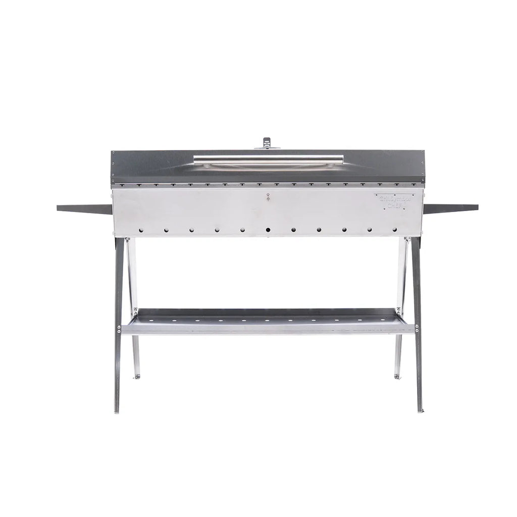 GrillSymbol Charcoal Grill Chef XL Silver - Hog the Oven