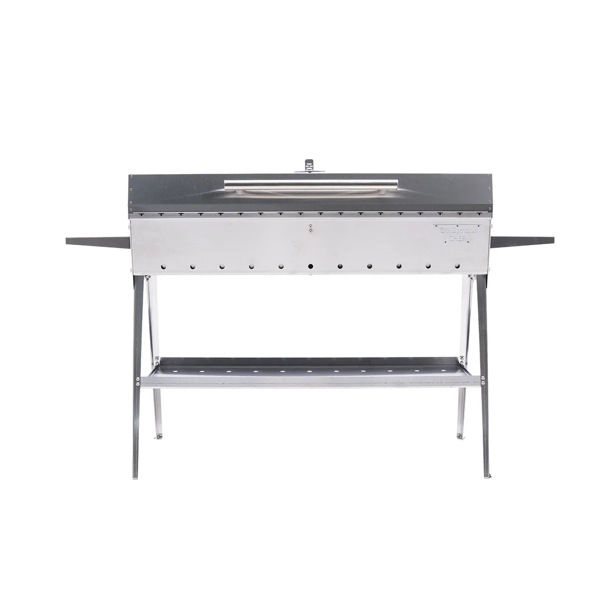 GrillSymbol Charcoal Grill Chef XL Silver - Hog the Oven