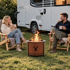 Masuria Wild Alpha Camp 400 Smokeless Fire Pit - Hog the Oven