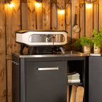 Cozze Outdoor Kitchen 90 with Open Shelf - Hog the Oven