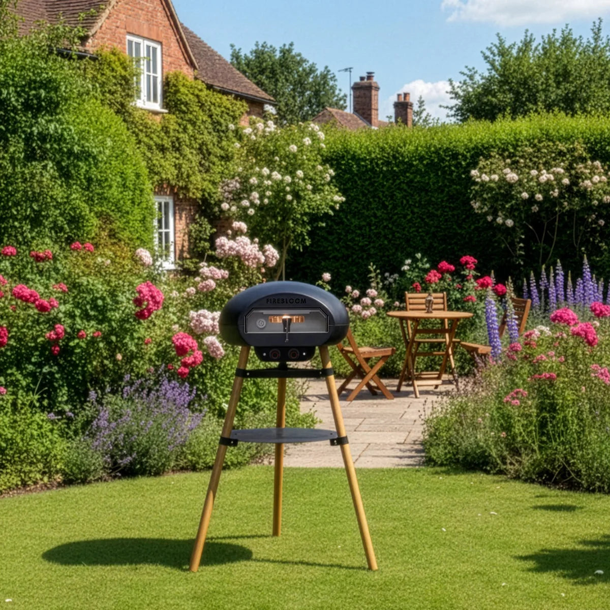 Firebloom EP02 Freestanding Electric Pizza Oven - Hog the Oven