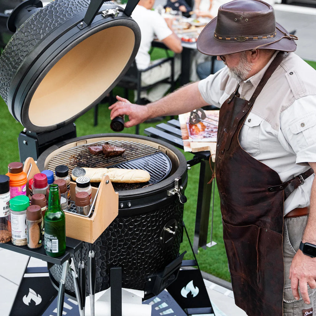 GRLLR Ember Pro Kamado with Trolley - Hog the Oven