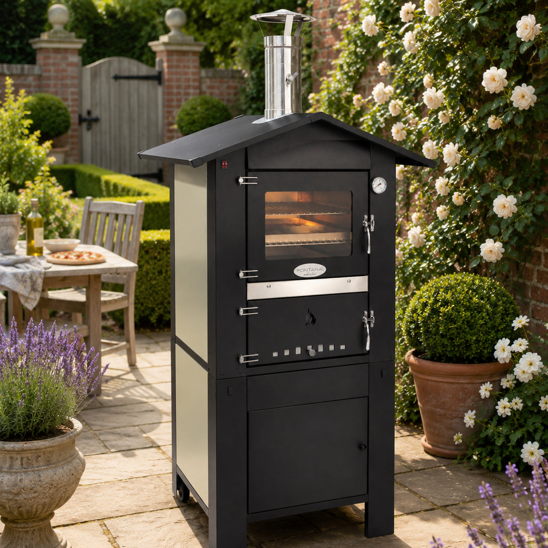 Fontana Italia Traditional Wood Fired Pizza Oven