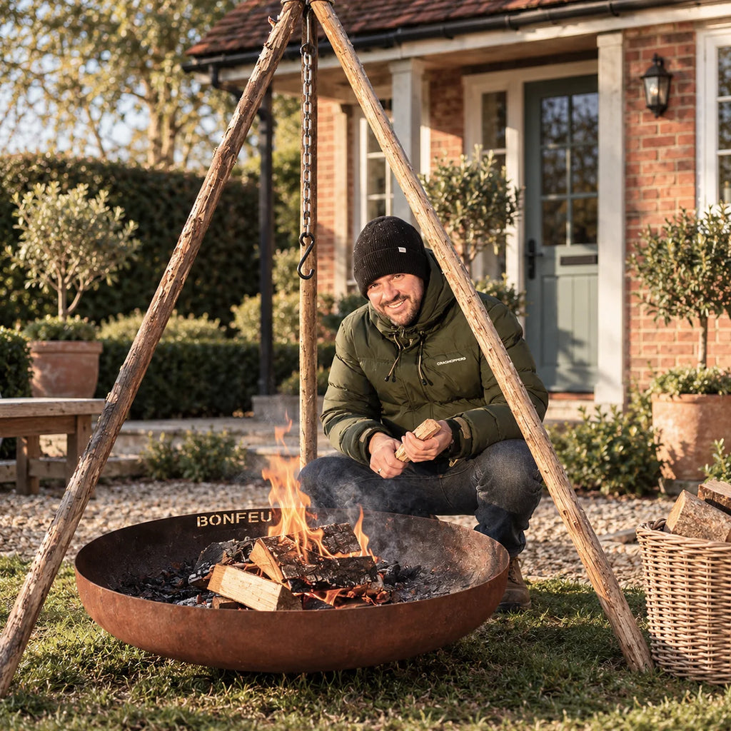 BonFeu BonBowl Corten Steel Fire Bowl