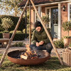 BonFeu BonBowl Corten Steel Fire Bowl