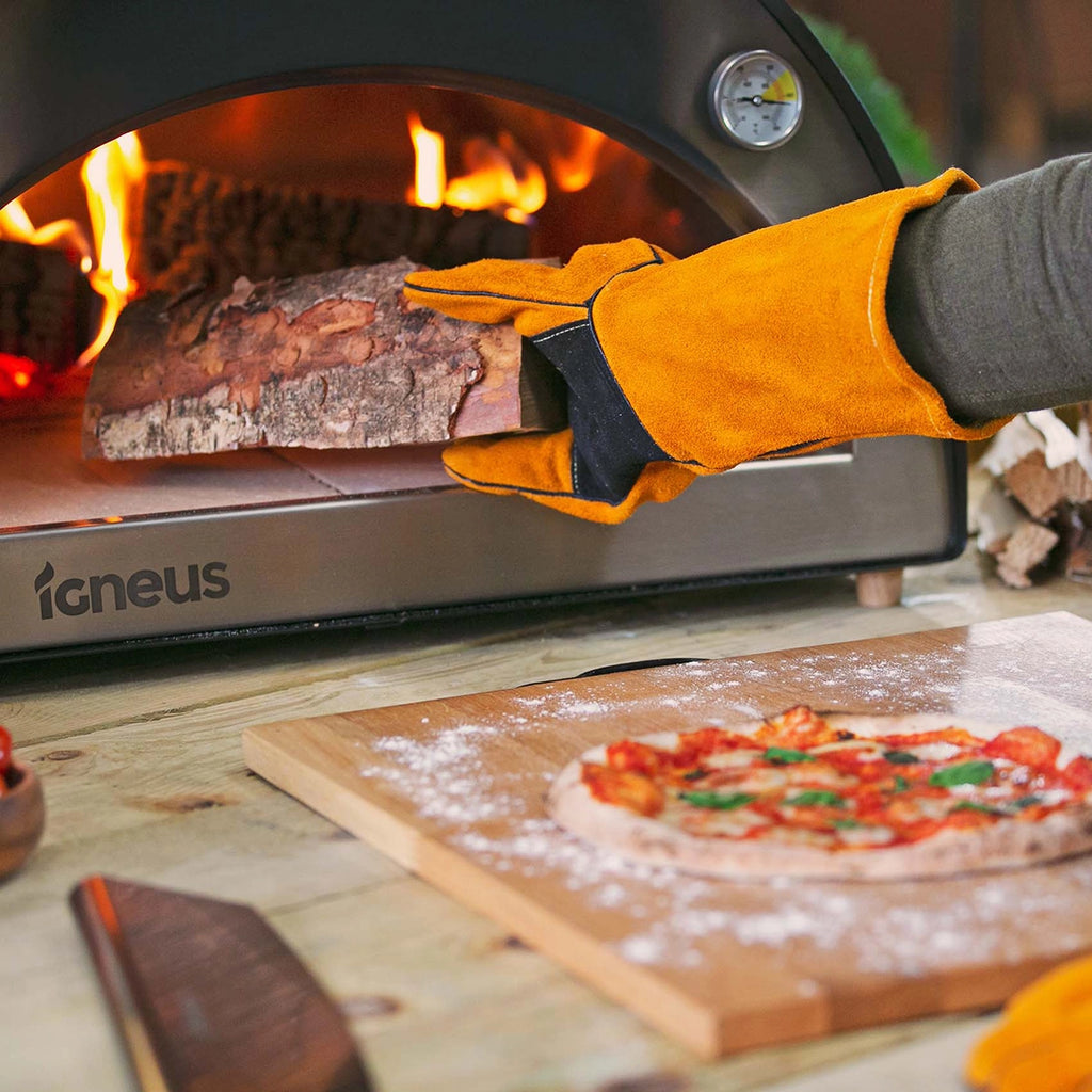 Igneus Classico Wood Fired Pizza Oven - Aubergine - Hog the Oven
