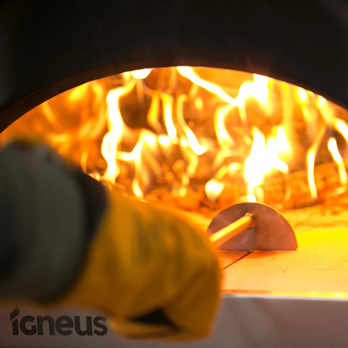 Igneus Pizza Oven Embers Rake - Hog the Oven