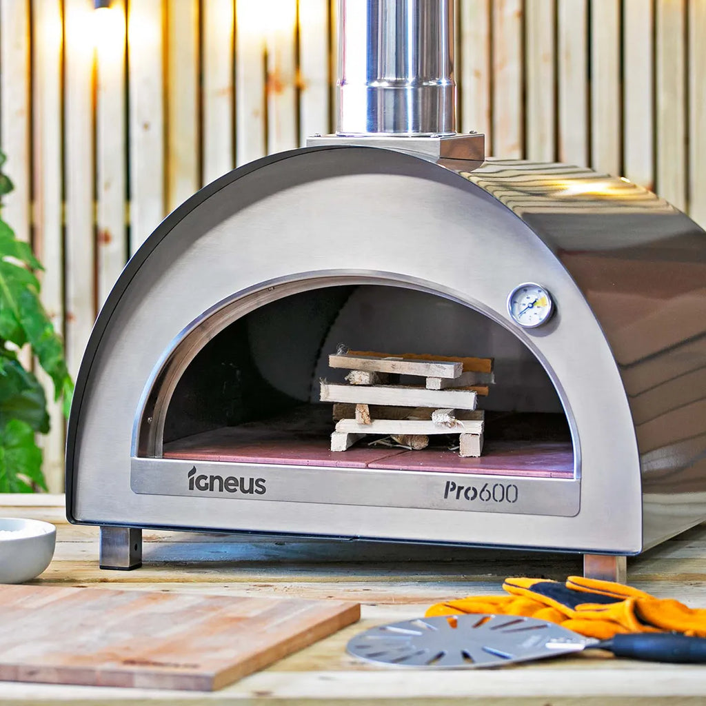 Igneus Pro 600 Wood Fired Pizza Oven - Red - Hog the Oven