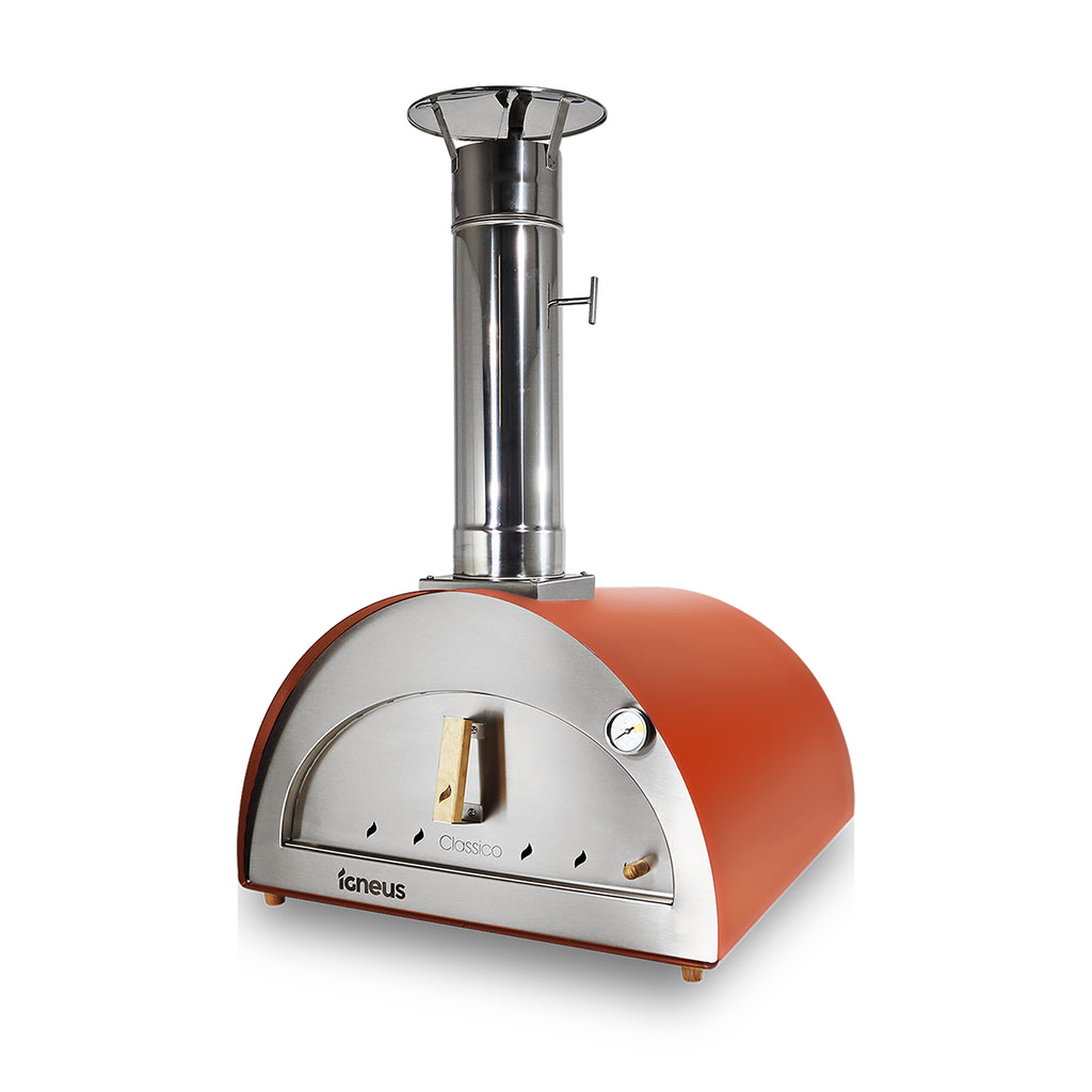 Igneus Classico Wood Fired Pizza Oven - Aubergine - Hog the Oven