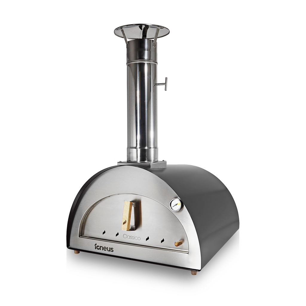 Igneus Classico Wood Fired Pizza Oven - Aubergine - Hog the Oven