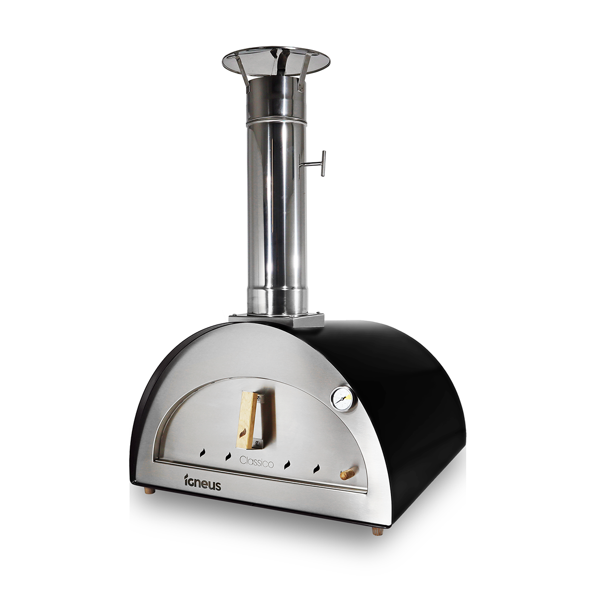Igneus Classico Wood Fired Pizza Oven - Aubergine - Hog the Oven