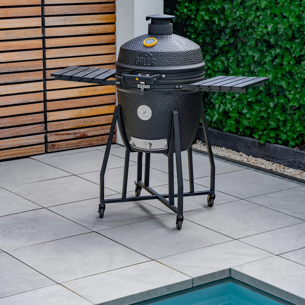 GRLLR Ember Classic 22 Inch Kamado with Trolley - Hog the Oven