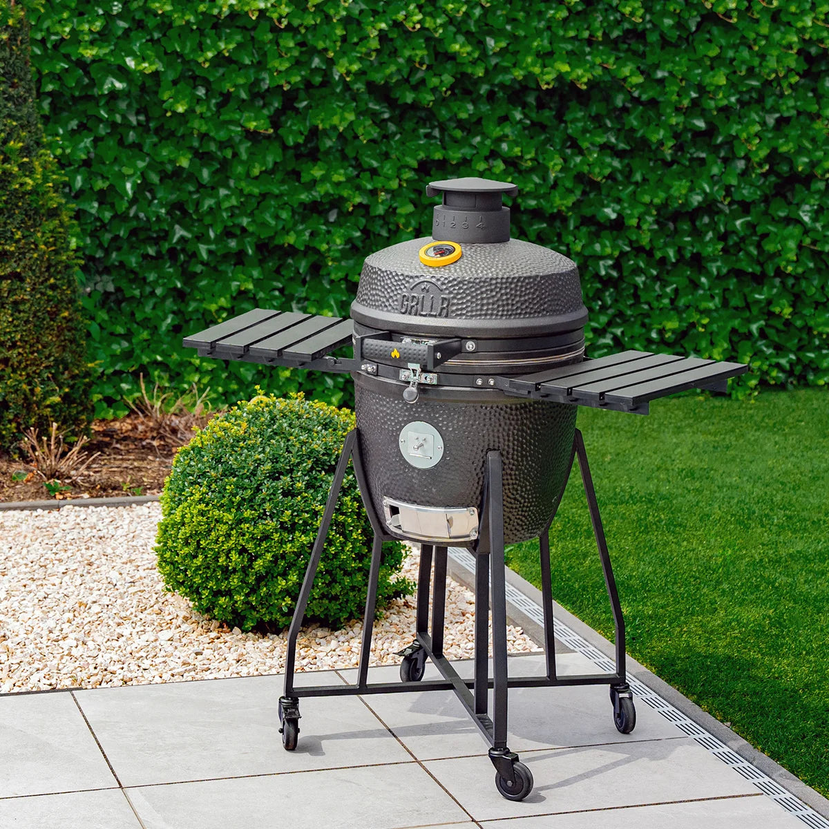 GRLLR Ember Classic 22 Inch Kamado with Trolley - Hog the Oven